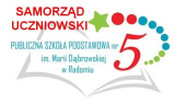 Regulamin Samorządu Uczniowskiego Publicznej Szkoły Podstawowej nr 5 w Radomiu