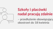 Nauka zdalna do 18 kwietnia