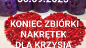 Koniec zbiórki nakrętek dla Krzysia