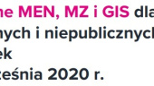 Wytyczne MEN, MZ i GIS 